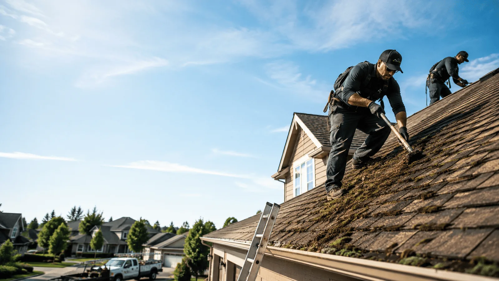 Roof Moss Removal in Hollywood, MD near me